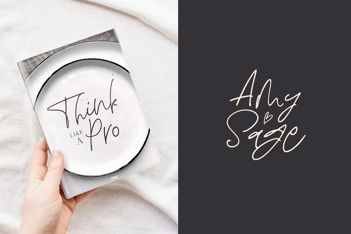 The Twenties |A Sweet Signature Font preview 5