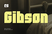 CS Gibson – Bold Font, a Sans Serif Font by Craft Supply Co. (Thumbnail 1 of 8)