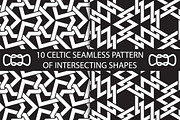 Celtic intersecting shapes patterns, a Pattern Graphic by Guten Tag Vector (Thumbnail 4 of 5)