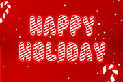 Candy Christmas Font, a Font by Fourteen Letter (Thumbnail 6 of 6)