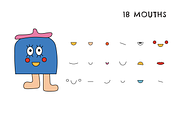 Abstract Characters Vector Bundle, a Person Illustration by melistudio (Thumbnail 10 of 11)