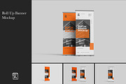 Roll Up Banner Mockup, a Product Mockup by SimpangGraphics (Thumbnail 1 of 5)