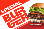 CEASE EXCESS - ULTRA-BOLD FONT, a Sans Serif Font by 177Studio (Thumbnail 6 of 8)