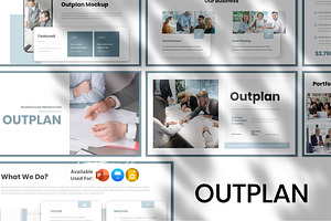 Outplan Presentation Template, a Presentation Template by Analogous Temp