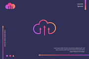 Upload Cloud Storage & Network Logo, a Branding & Logo Template by Signatoro (Thumbnail 1 of 2)