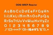 Deco Bren - Modern Font, a Sans Serif Font by Viswal Studio (Thumbnail 5 of 10)