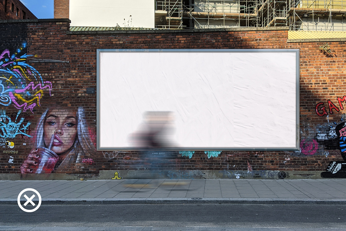 Street Billboard Mockup, a Print Template by Dead Pixel Mockups (Photo 2 of 3)