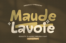 Maude Lavoie Beauty Classic Brush