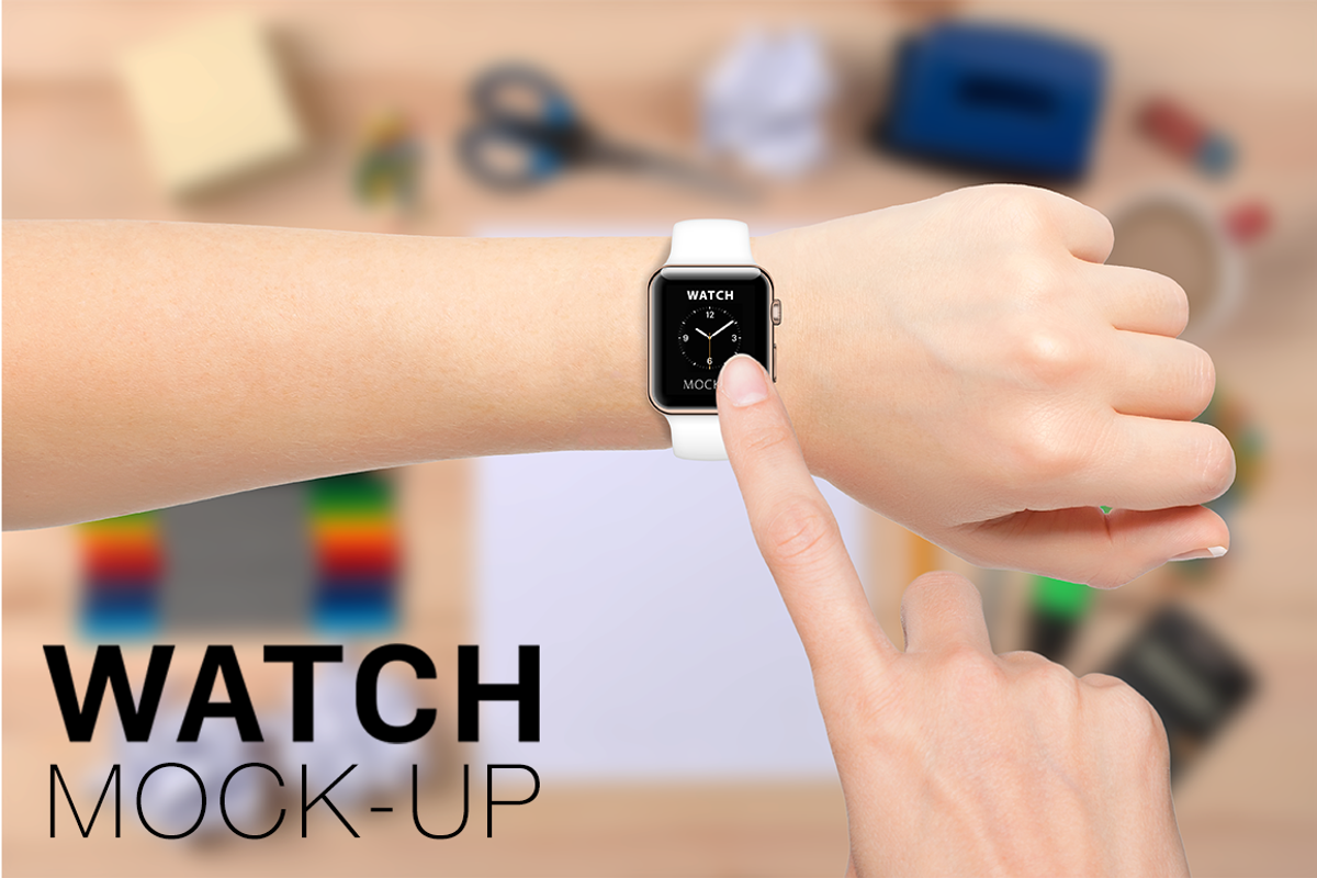 Apple Watch Mockup - Gold Edition, a Mac Mockup by Interbrand