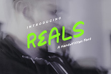 Reals - Handwritten Font