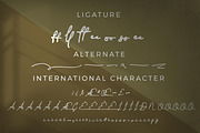 Fahira Signature style font, a Script Font by mahstudios (Thumbnail 6 of 8)