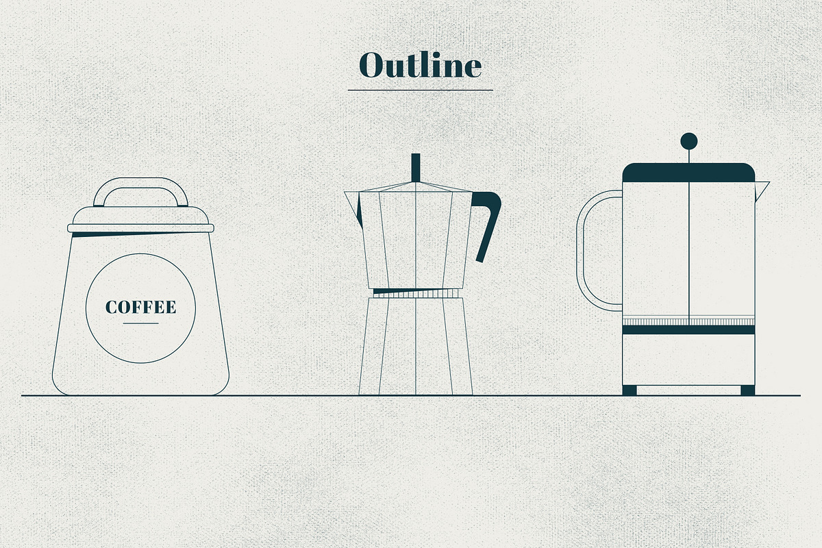 Coffee illustrations, a Food Illustration by Joseph Chernashki (Photo 9 of 12)