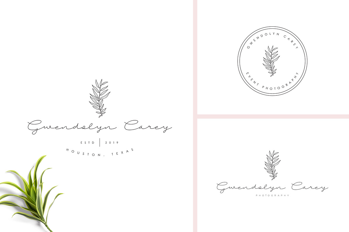 200 Hand Drawn Feminine Logo Bundle, a Branding & Logo Template by XpertgraphicD (Photo 39 of 61)