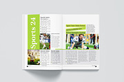 Sport Magazine Template, a Magazine Template by obidullah_01 (Thumbnail 7 of 9)