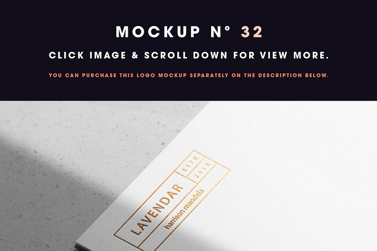 50 Logo Mockup Branding Bundle - V3, an Advertising Mockup by Asylab (Photo 38 of 57)