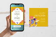 Colorful flora wedding suite, a Templates & Theme by Gabba Delgado (Thumbnail 6 of 7)