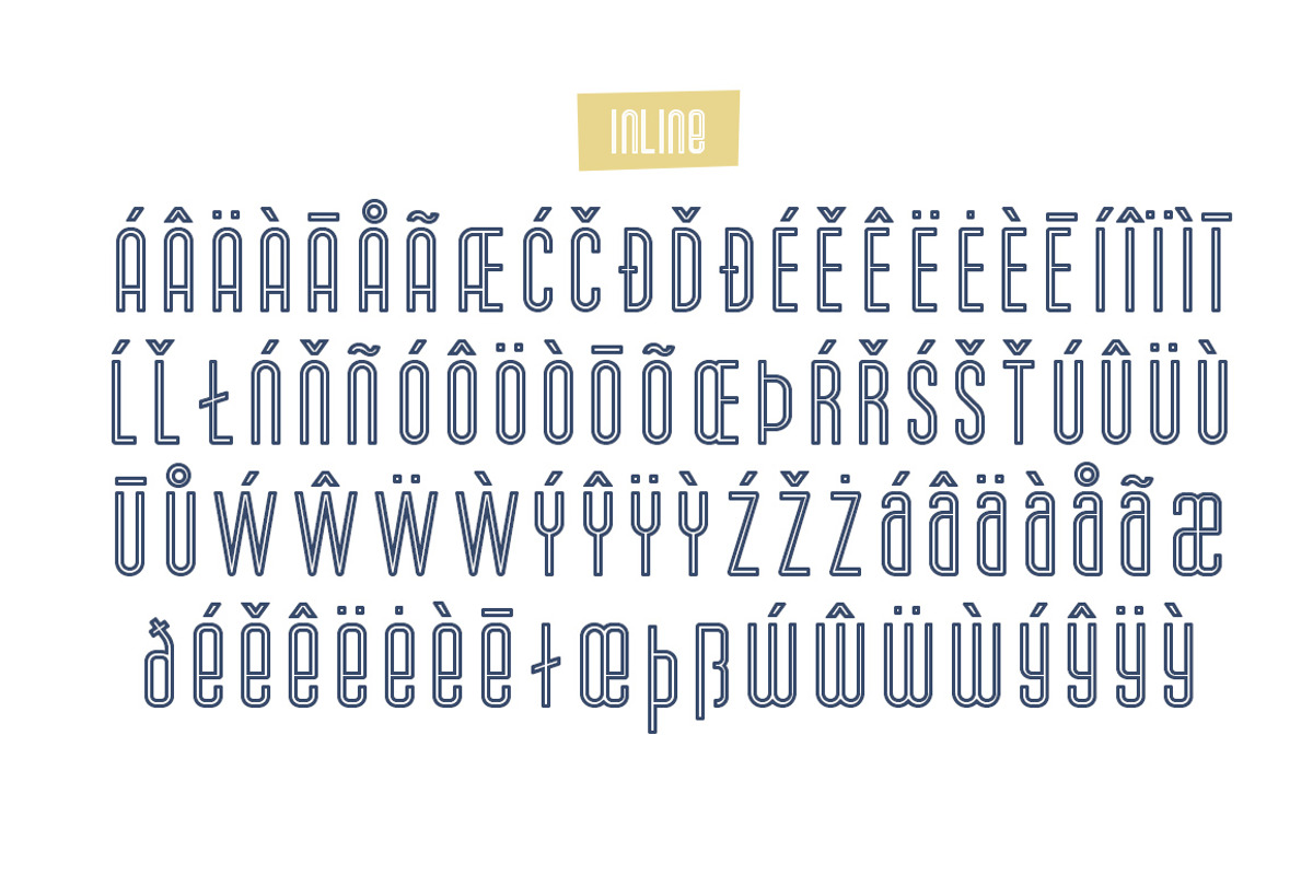 Drive-in Mid-Century Font preview 5