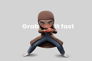 3D Hijab Illustration, a Person Illustration by Lumina_ui_ux202 (Thumbnail 1 of 8)