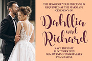 Dahllia Claire Script LS, a Script Font by GranzCreative (Thumbnail 17 of 20)