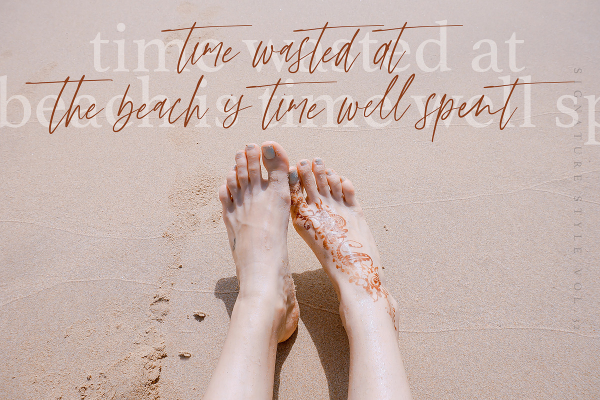 Anxiety - Signature Font, a Script Font by Megi Satyo Widodo (Photo 9 of 17)