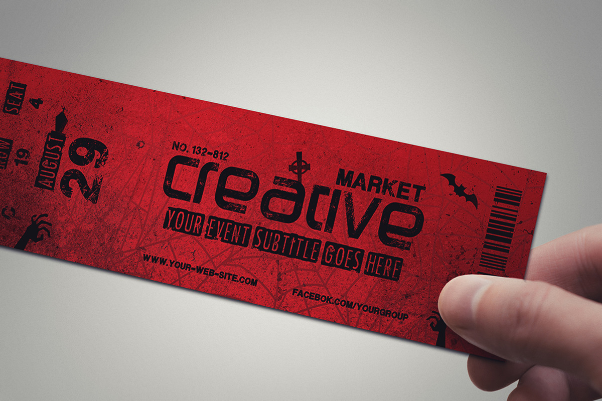 Halloween TICKETS, a Card Template by Tzochko (Photo 1 of 5)