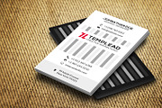 Creative Business Card CM069, a Business Card Template by annozio (Thumbnail 3 of 4)