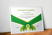 Certificate Word | PSD | AI, a Stationery Template by Curve Design (Thumbnail 4 of 5)