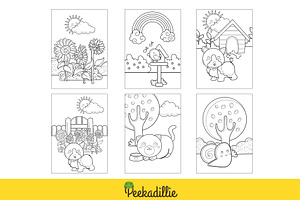 Kids Fun Garden Play Coloring Set