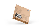 Kraft Square Box Mockup, a Packaging Mockup by Ram Studio (Thumbnail 10 of 14)