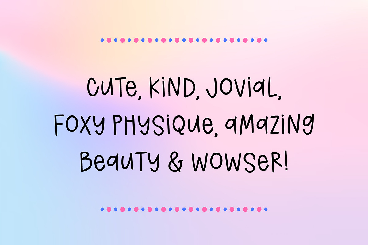 You Are My Summer Font, a Handwritten Font by Miss Tiina (Photo 4 of 5)