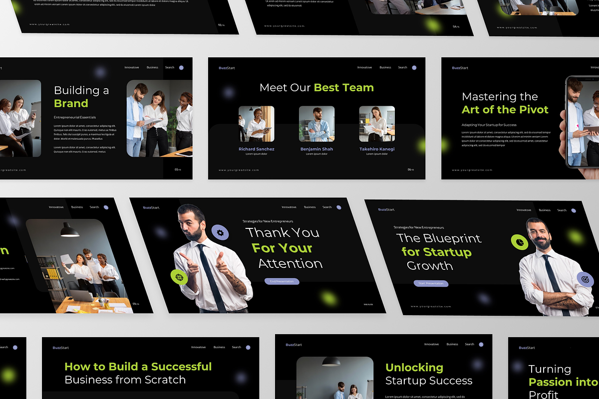 BuzzStart - Business StartUp Keynote, a Presentation Template by GraphauseProject (Photo 5 of 6)