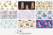 80 meerkat seamless pattern, a Pattern Graphic by Poppy Lane Studio (Thumbnail 3 of 11)
