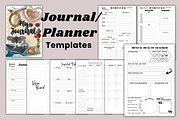 Planner / Journal Templates, a Templates & Theme by EffahArt (Thumbnail 1 of 7)