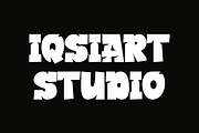 Blosh Swors - Graffiti Font, a Sans Serif Font by Iqsiart Studio (Thumbnail 2 of 6)