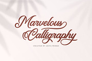 Tequilla Creature | Bold Calligraphy, a Script Font by Ariya Works (Thumbnail 2 of 14)
