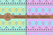 SALE! CHRISTMAS KNITTED patterns, a Pattern Graphic by Futurel (Thumbnail 4 of 5)