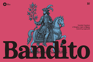 Bandito - Rounded Variable Serif