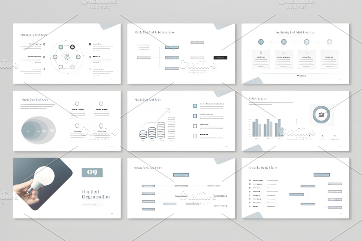 Minimalist Business Plan Presentatio, a Presentation Template by Design Station (Photo 2 of 9)