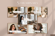 YouTube Branding Kit Canva, a Social Media Template by Creative Pixi (Thumbnail 2 of 9)