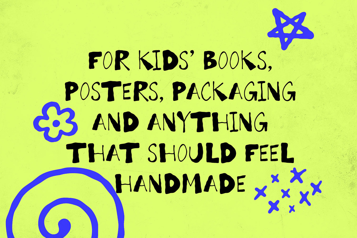 Wobbly Hand Font, a Handwritten Font by Handmadefont (Photo 7 of 14)