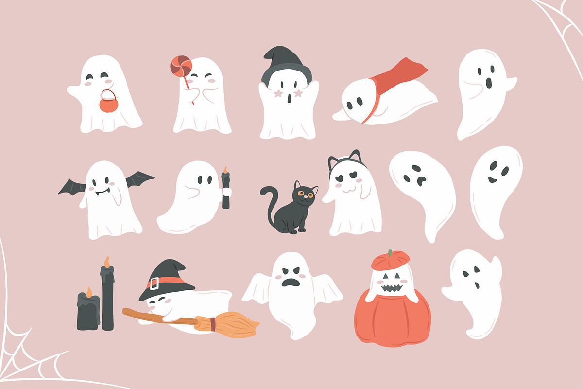 Fun Halloween Village Illustrations, a Background Graphic by CreativeChristiana (Photo 3 of 11)