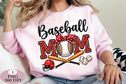 Baseball Mom PNG, an Illustration by Daily.Designs (Thumbnail 3 of 5)