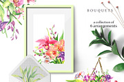 Watercolor Flowers - Orchid, an Illustration by Pixavics (Thumbnail 2 of 6)