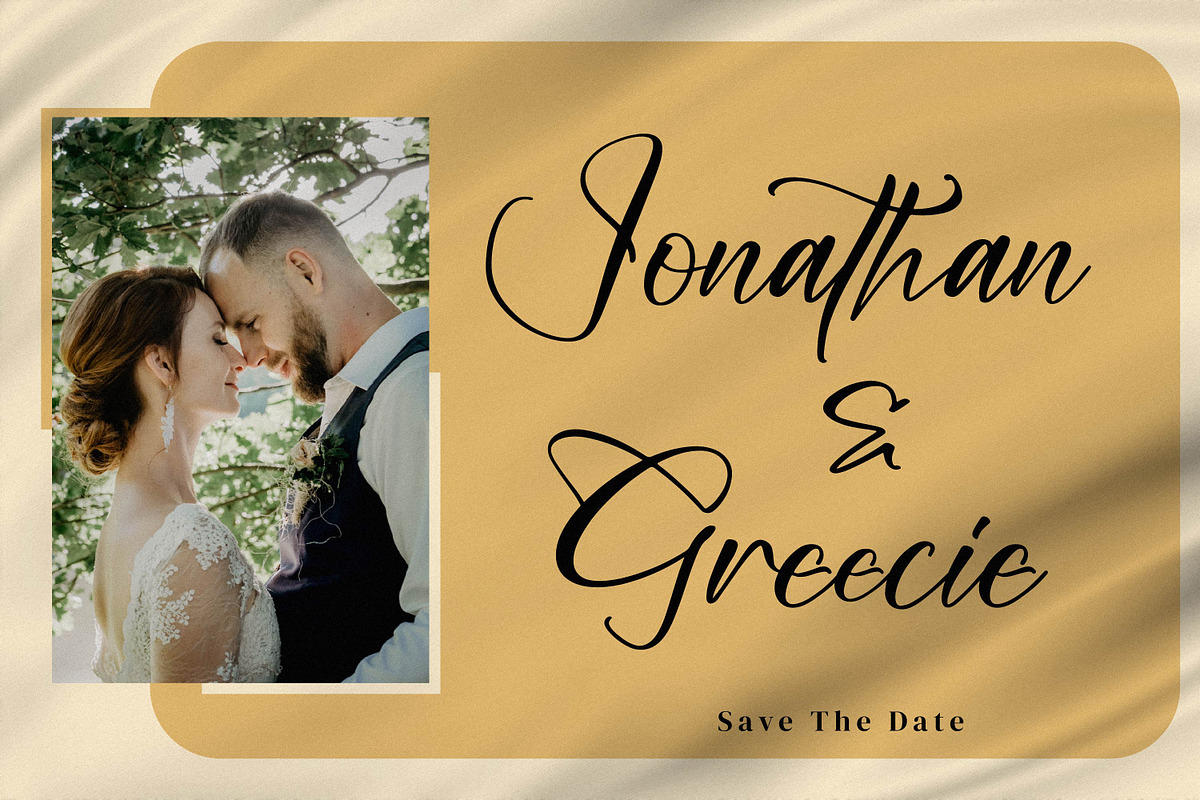 Onadia, a Script Font by Integritype Studio (Photo 6 of 15)