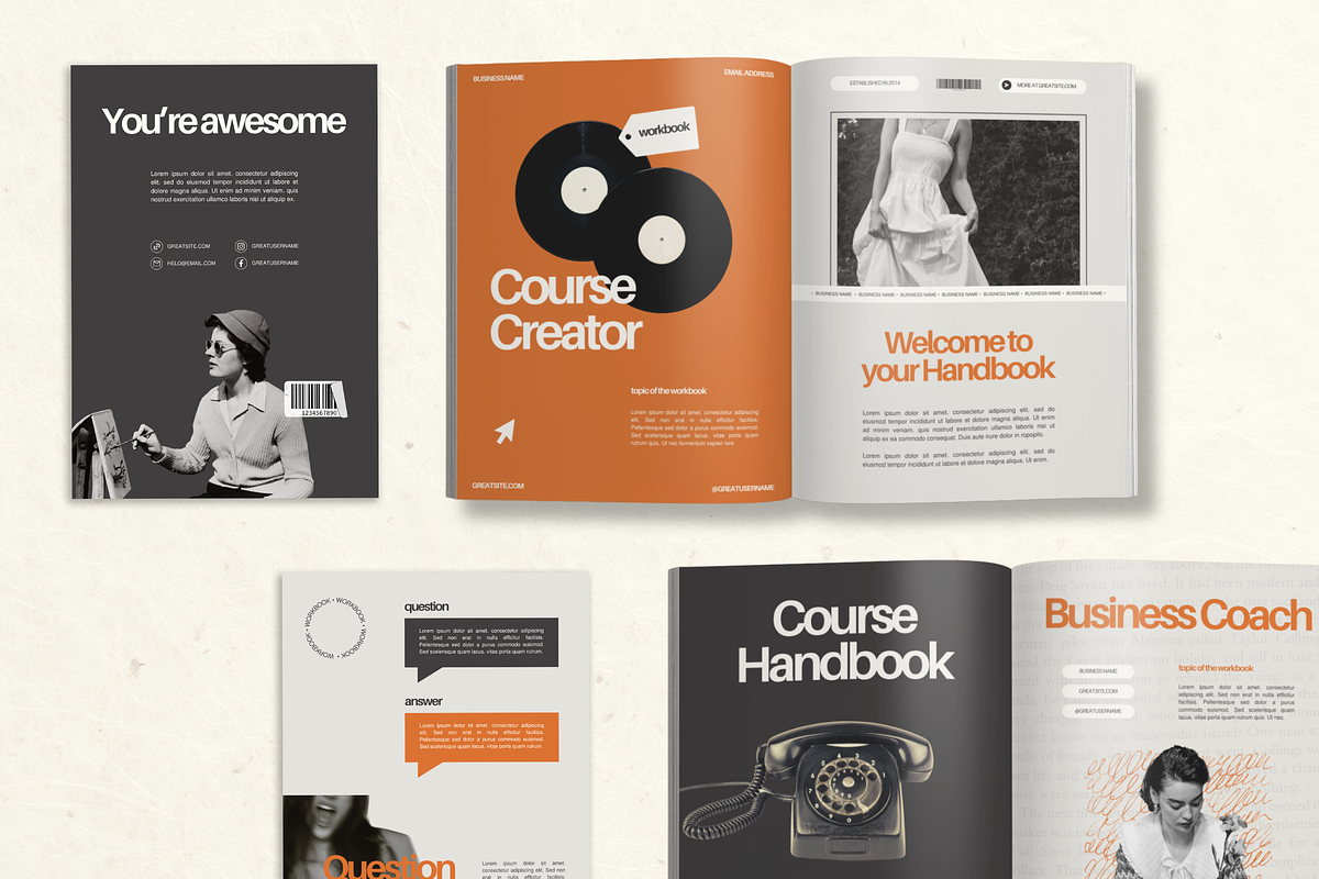 Canva Workbook Template for Coaches, a Magazine Template by Branding Babe Co. (Photo 9 of 10)
