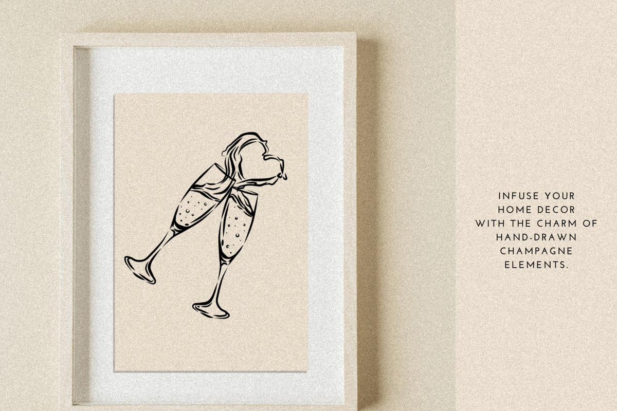 Liquid Splash From Champagne Toast, an Object Illustration by CraftingOnSunday (Photo 3 of 3)