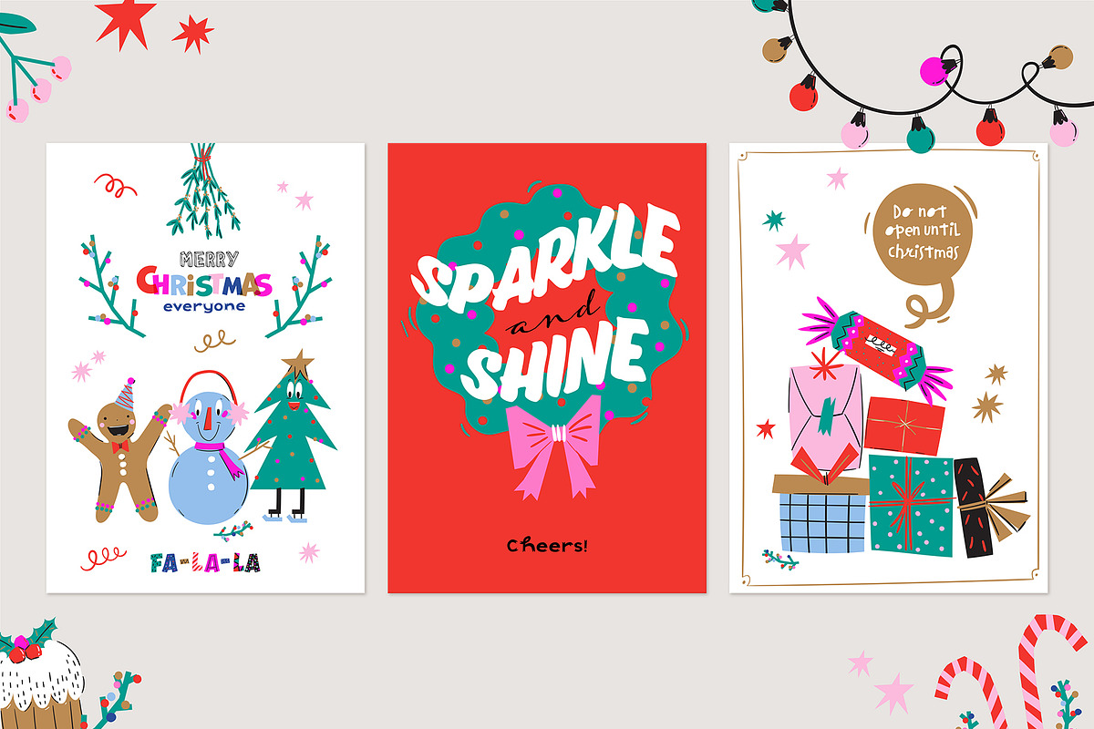 Cute Christmas & New Year BUNDLE, a Seasonal Illustration by Ruslana Lubenets (Photo 62 of 104)