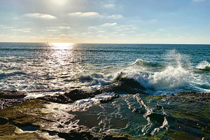 Sunset Cliffs, San Diego Loop Video, a Nature Photo by Wild Wanderer Photography