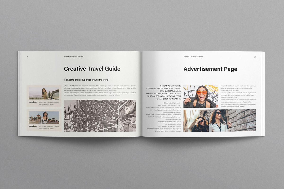Modern Creative Lifestyle Magazine, a Magazine Template by MassiveCreator (Photo 6 of 8)
