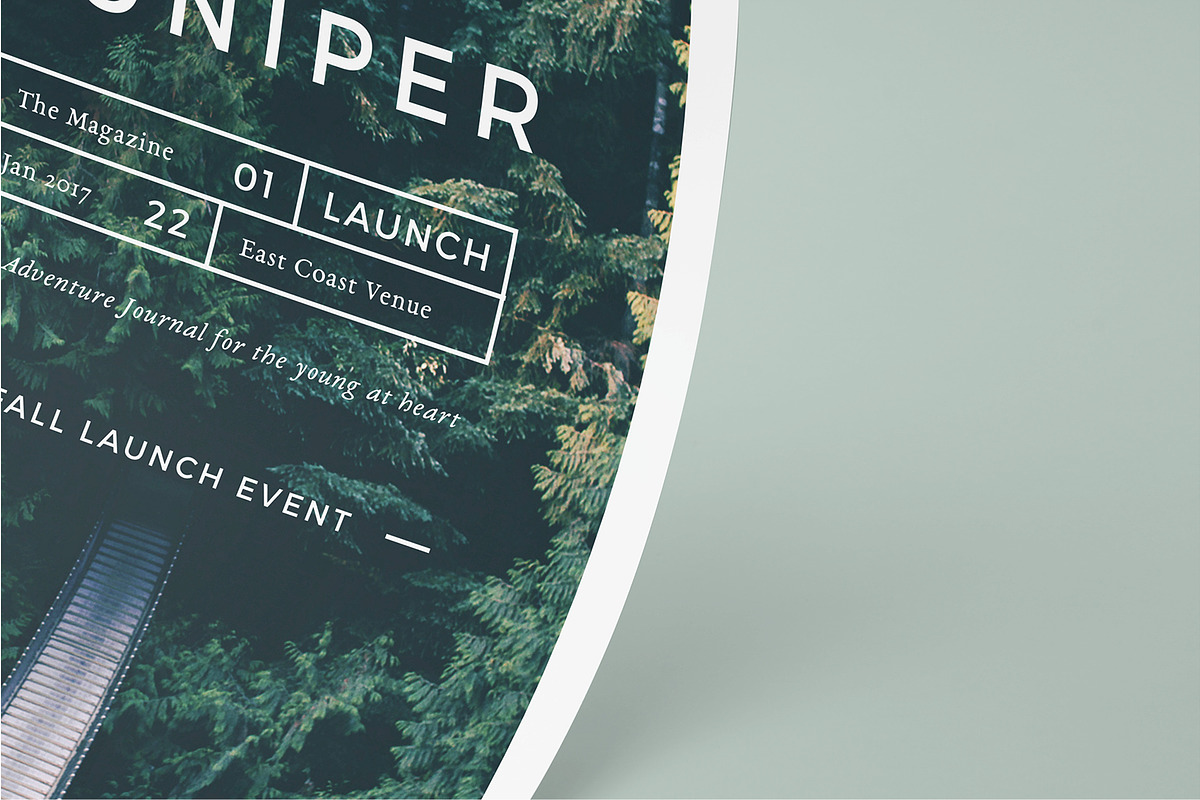 J U N I P E R  Flyer Template, a Flyer Template by 46&2 Collective (Photo 6 of 11)